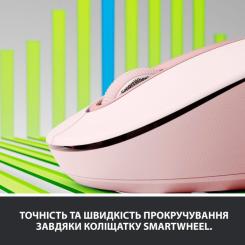 Мышка Logitech Signature M650 L Wireless Rose Фото 1