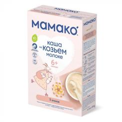 Детская каша MAMAKO 5 злаков на козьем молоке 200 г Фото