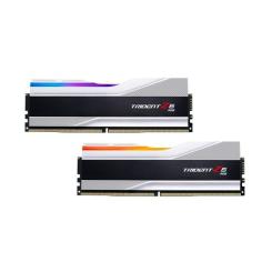 Модуль памяти для компьютера G.Skill DDR5 32GB (2x16GB) 6000 MHz Trident Z5 RGB Silver Фото 1
