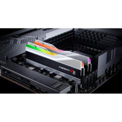 Модуль памяти для компьютера G.Skill DDR5 32GB (2x16GB) 6000 MHz Trident Z5 RGB Silver Фото 8