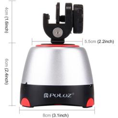 Голова штативная Puluz PU360R red Фото 1