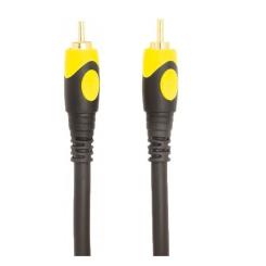 Кабель мультимедийный PowerPlant 1xRCA M to 1xRCA M 1.5m Фото