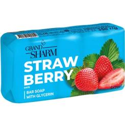 Твердое мыло Grand Шарм Клубника 5 х 70 г Фото 2