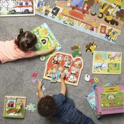 Пазл Melissa&Doug деревянные в футляре "Животные" Фото 3