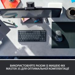 Клавиатура Logitech MX Mechanical Mini Minimalist UA Graphite Фото 9