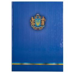 Канцелярская книга Buromax А4 UKRAINE, 96 аркушів, клітинка Фото 1