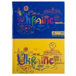 Канцелярская книга Buromax А4 UKRAINE, 96 аркушів, клітинка Фото 4