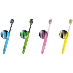 Зубная щетка BioMed Silver Medium желтая Фото 3