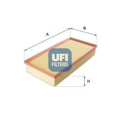 Воздушный фильтр для автомобиля UFI 30.329.00 Фото