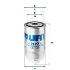 Фильтр топливный UFI 24.H2O.05 Фото