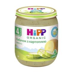 Детское пюре HiPP Organic Кабачок з картоплею, 125 г Фото