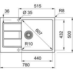 Мойка кухонная Franke Sirius 2.0 S2D 611-78 XL/143.0621.339 Фото 3