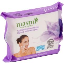 Влажные салфетки Masmi Organic для снятия макияжа 20 шт. Фото