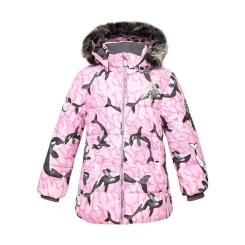 Куртка детская Huppa MELINDA 18220030 cветло-розовый с принтом 110 Фото