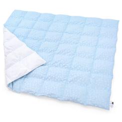 Одеяло MirSon пухова №1855 Bio-Blue 90% пух Зима + 110x140 Фото 2