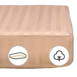 Наматрасник MirSon Carmela Cotton 461 160x200 см Фото