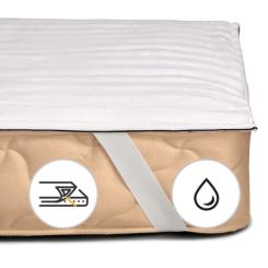 Наматрасник MirSon Royal Pearl Waterproof Cotton 2 Фото 2