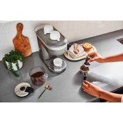 Рожковая кофеварка эспрессо KitchenAid 5KES6503EMS Фото 11