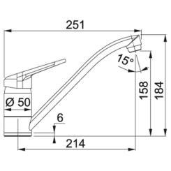 Смеситель Franke Novara Plus Фото 1