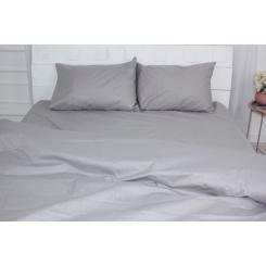 Постельное белье MirSon Бязь Premium Light Gray 143х210х2 Фото 2