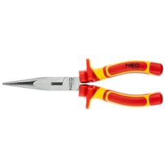 Плоскогубцы Neo Tools удлиненные, 200 мм, 1000 в, полированные Фото