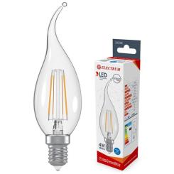 Лампочка Electrum C37 4W GL LC- 4F Е14 4000K Фото