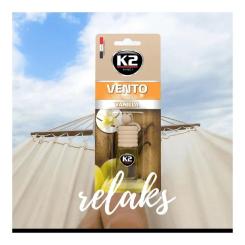 Ароматизатор для автомобиля K2 VINCI VENTO VANILLA 8ML Фото 7
