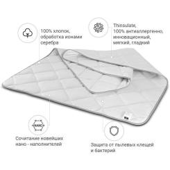 Одеяло MirSon антиаллергенное Bianco Thinsulat 0776 лето 140x205 Фото 1