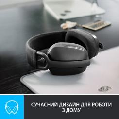 Наушники Logitech Zone Vibe 100 Wireless Graphite Фото 1