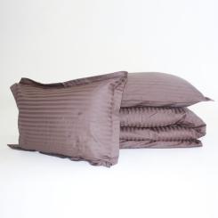 Постельное белье MirSon Satin 30-0006DarkBrown 160х220 Сімейний Фото 7