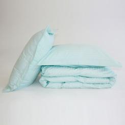 Постельное белье MirSon Satin 30-0013Azure 160х220 Сімейний Фото 9