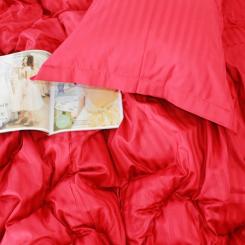 Постельное белье MirSon SatinStripe 30-0018Red 110х140 Детский Фото 2