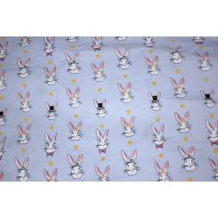Постельное белье MirSon Бязь 17-0527 Bunnies Сімейний Фото 3