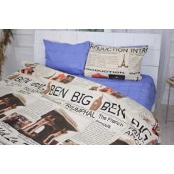 Постельное белье MirSon Бязь 17-0536 Big Ben 160х220 Фото 2