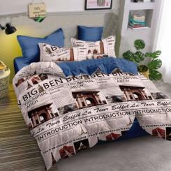 Постельное белье MirSon Бязь 17-0536-1 Big Ben 200х220 Фото