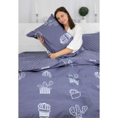 Постельное белье MirSon Бязь Premium 17-0300 Singapore 143х210 Фото 5