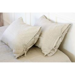 Постельное белье MirSon Лен Grey sky 200х220 Фото 4