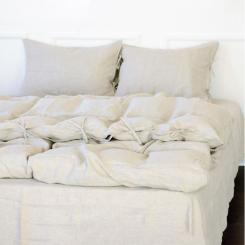 Постельное белье MirSon Лен Grey sky 110х140 Фото 10