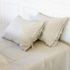 Постельное белье MirSon Лен Grey sky 110х140 Фото 3