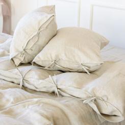 Постельное белье MirSon Лен Grey sky 110х140 Фото 5