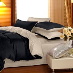 Постельное белье MirSon Сатин Premium 0848 + 0841 Joan Евро Фото
