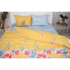Постельное белье MirSon Сатин Premium 22-1267 Tropics 143х210 Фото 1