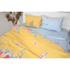Постельное белье MirSon Сатин Premium 22-1267 Tropics 143х210 Фото 2