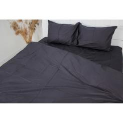 Постельное белье MirSon Сатин Premium Iron 0240 Grey 160х220 Фото 2
