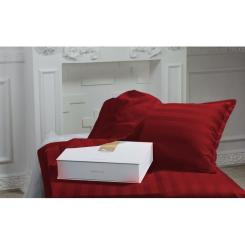 Постельное белье MirSon Сатин Premium-страйп Aldo 160х220 Фото