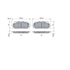 Тормозные колодки Bosch 0 986 424 429 Фото 5