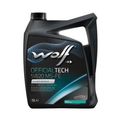 Моторное масло Wolf OFFICIALTECH 5W20 MS-FE 4л Фото