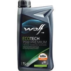 Трансмиссионное масло Wolf ECOTECH 75W PREMIUM 1л Фото