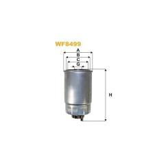 Фильтр топливный Wixfiltron WF8499 Фото