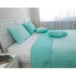 Покрывало Руно двухстороннее VeLour Ментоловое 180х220 см Фото 1